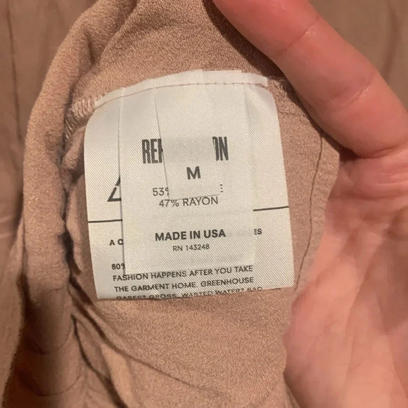 REFORMATION Laurent long sleeve blouse - Picture 3 of 7